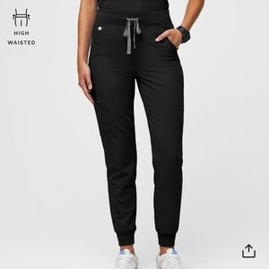Figs Black Zamora Scrub Jogger Pants